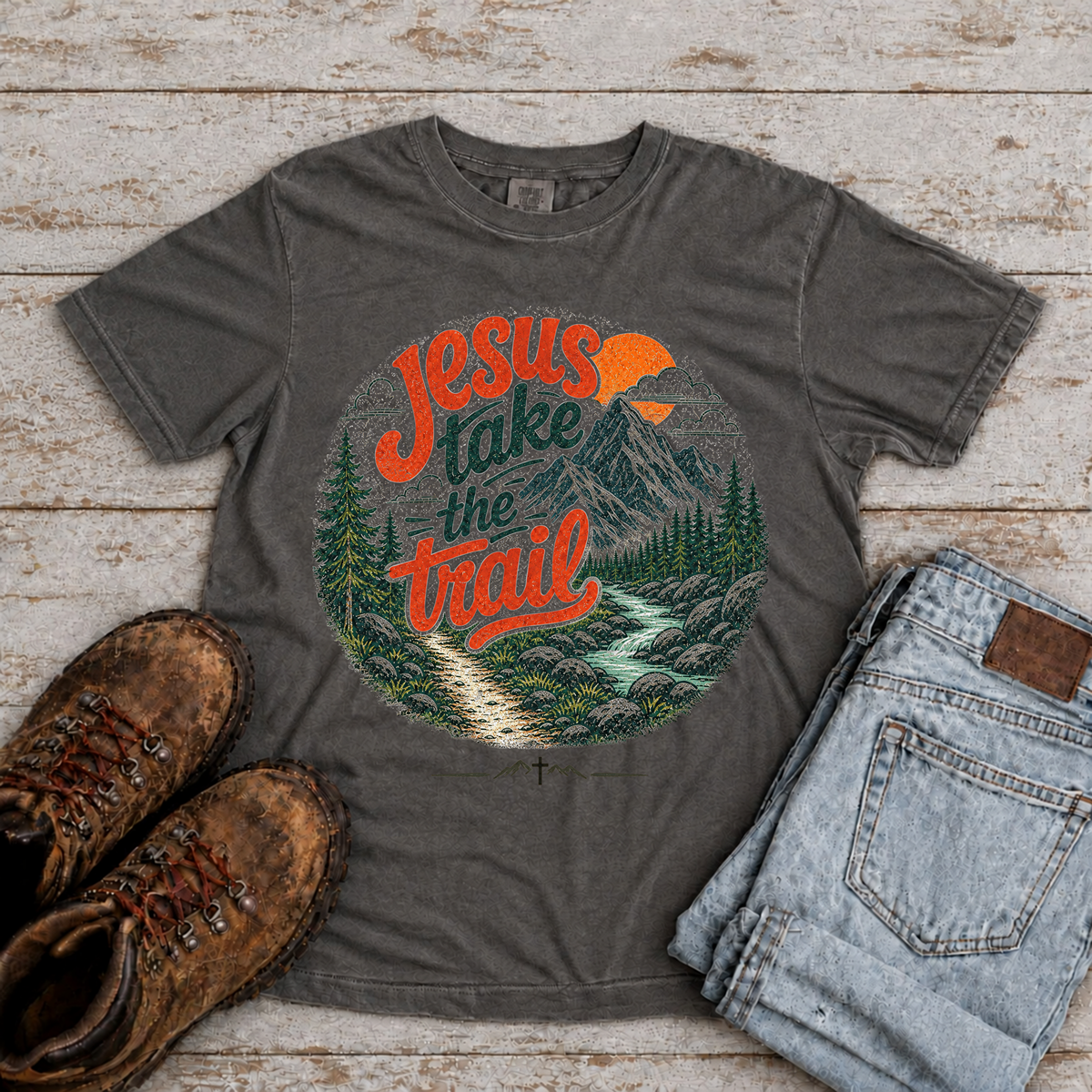 "Jesus take the Trail" T-Shirt