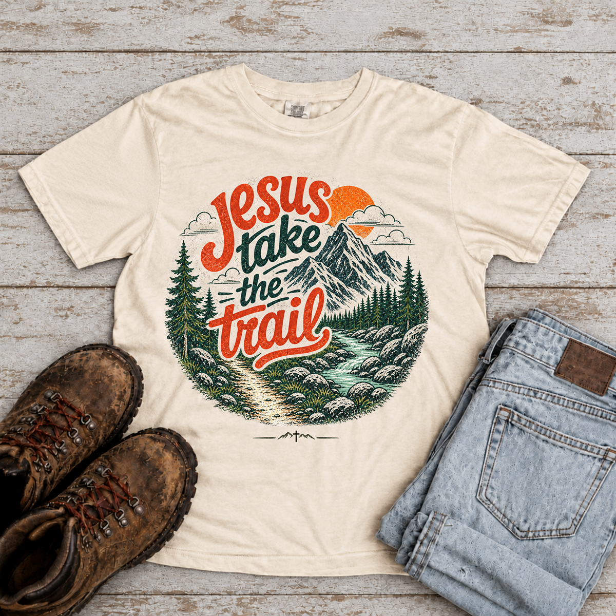 "Jesus take the Trail" T-Shirt