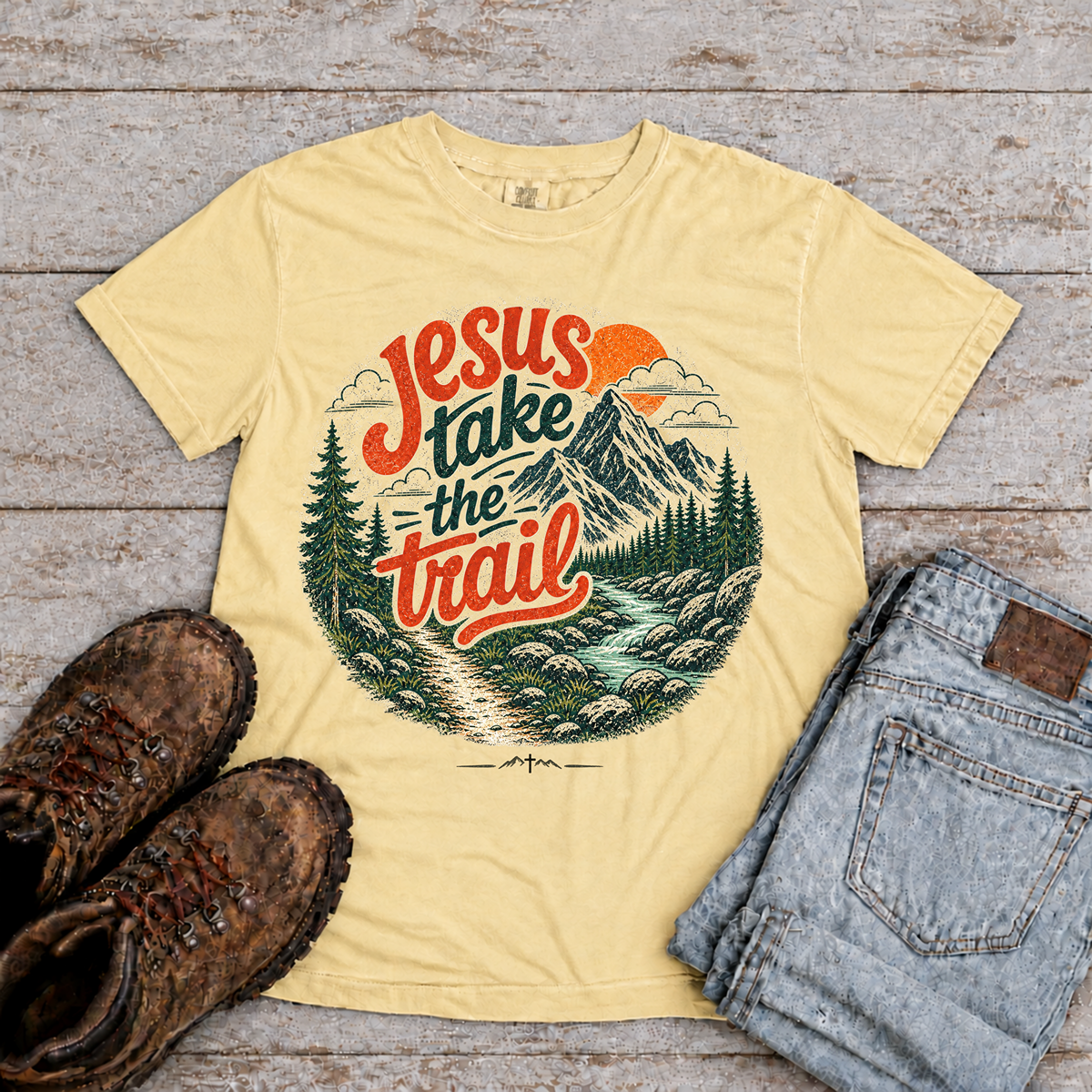 "Jesus take the Trail" T-Shirt