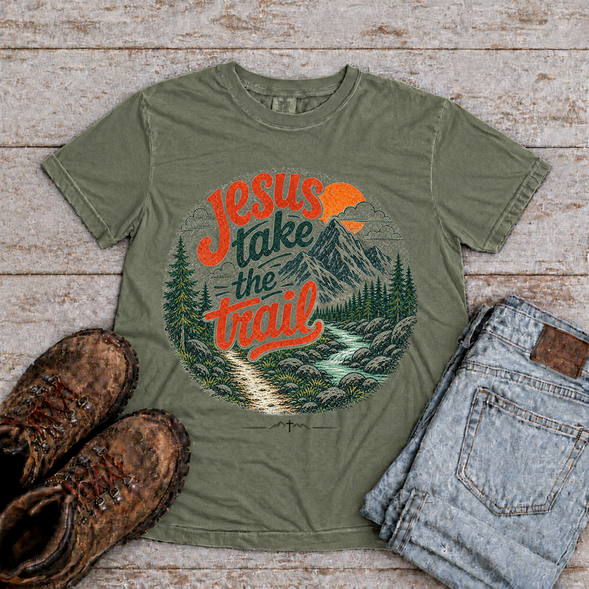 "Jesus take the Trail" T-Shirt