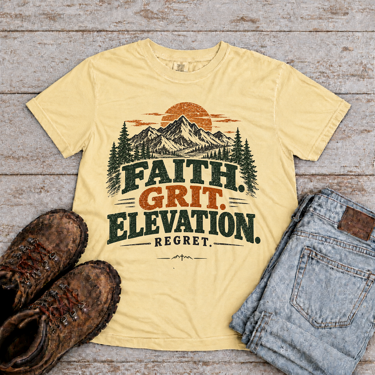Hiking Regret Humor T-Shirt