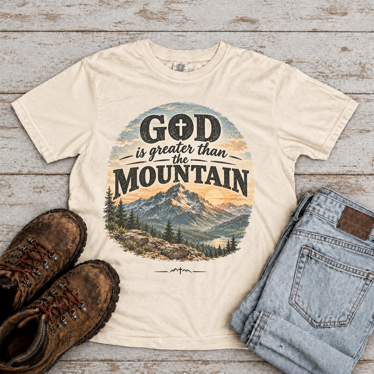 "Greater than the Mountain" T-Shirt