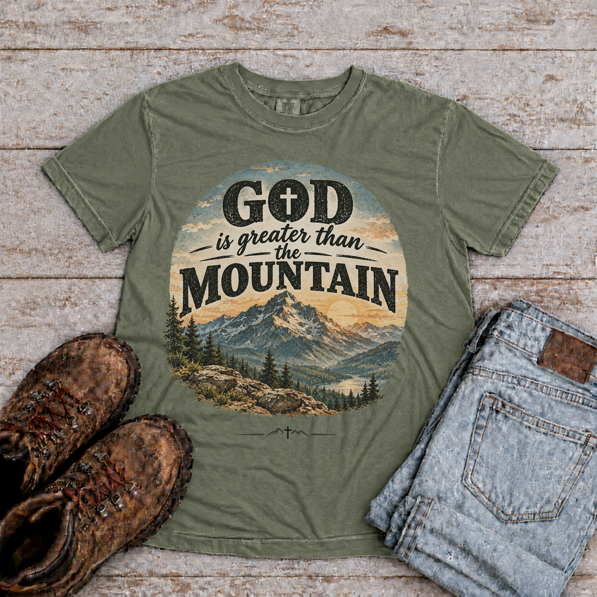 "Greater than the Mountain" T-Shirt