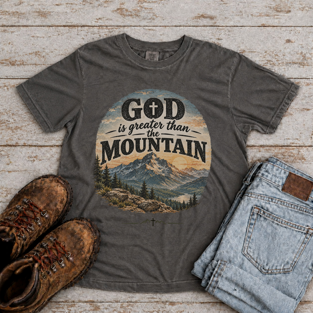 "Greater than the Mountain" T-Shirt