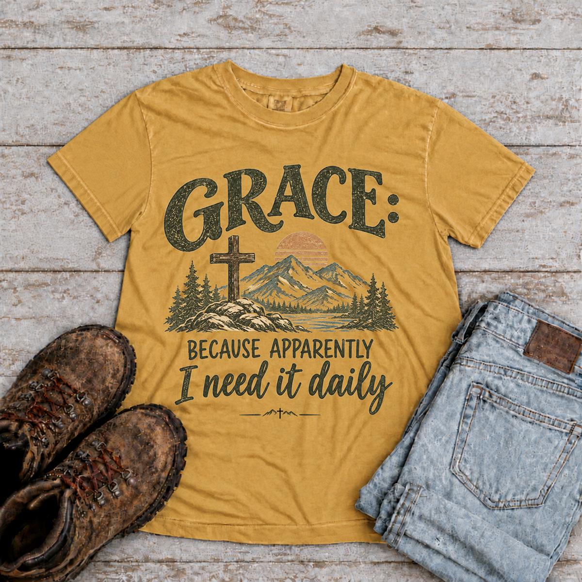 "Grace: i need it daily" T-Shirt