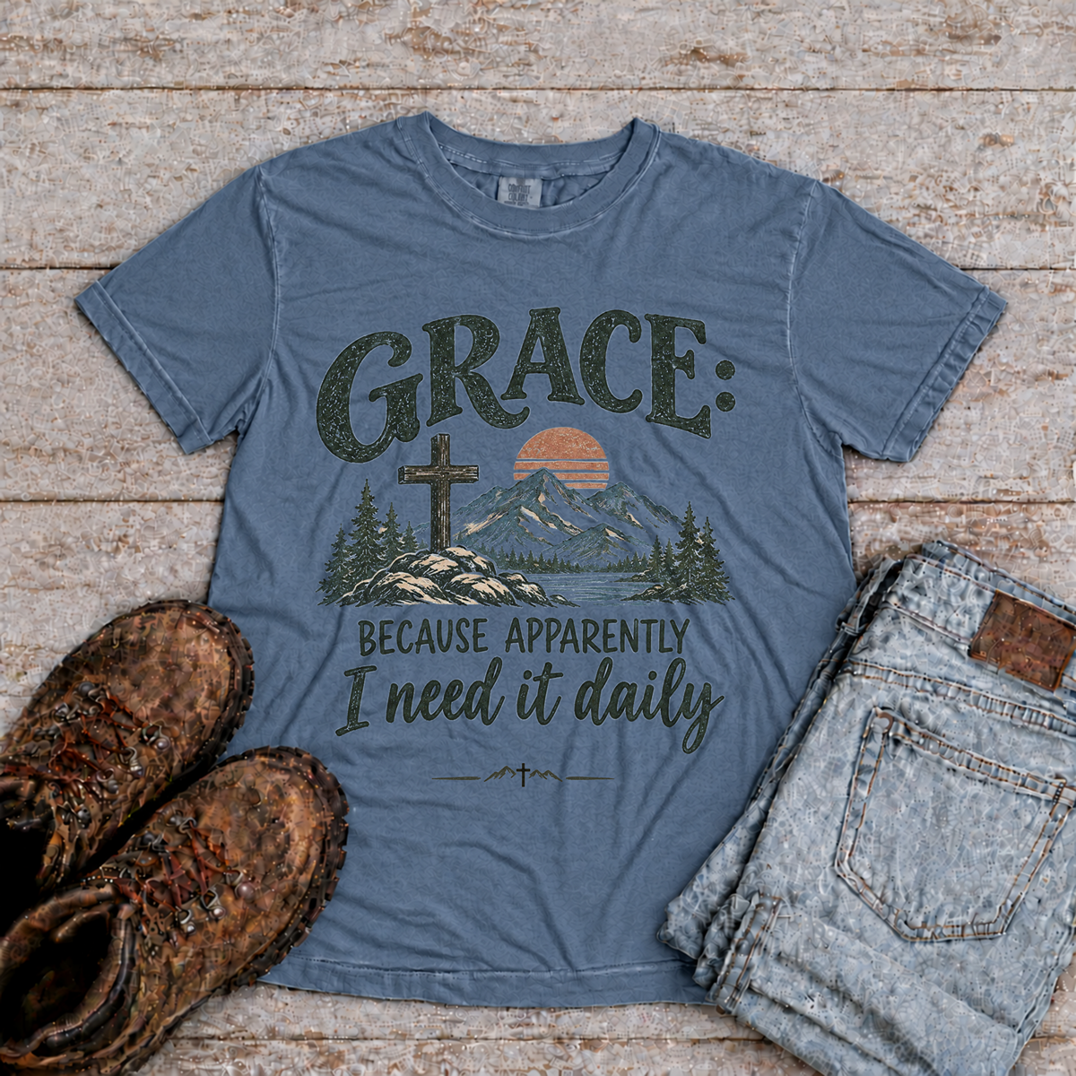 "Grace: i need it daily" T-Shirt