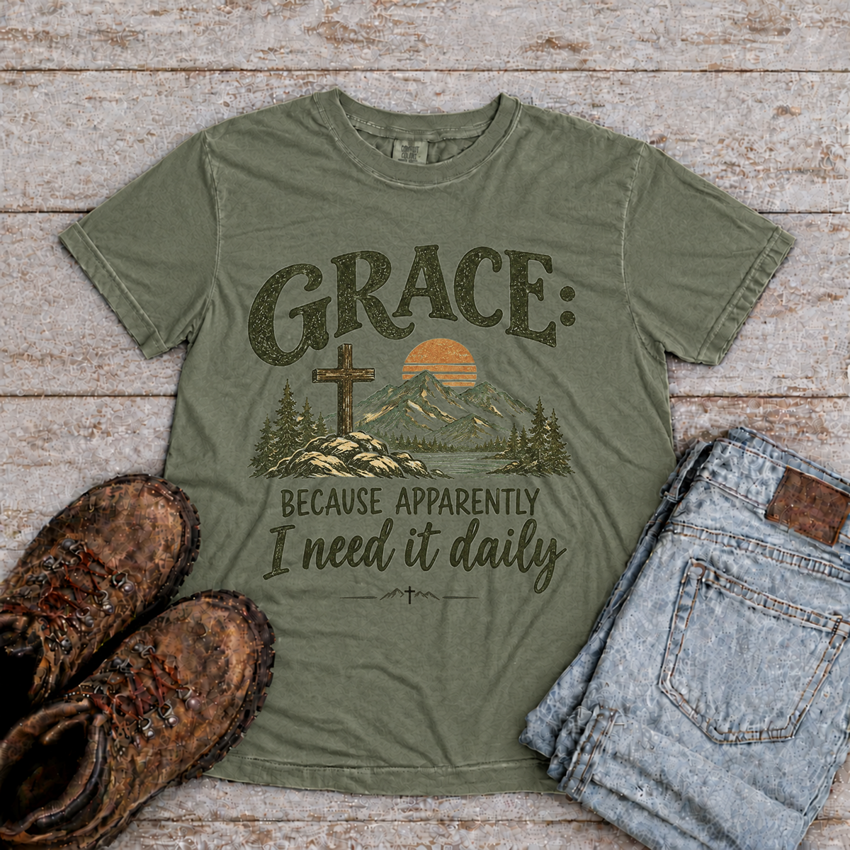 "Grace: i need it daily" T-Shirt