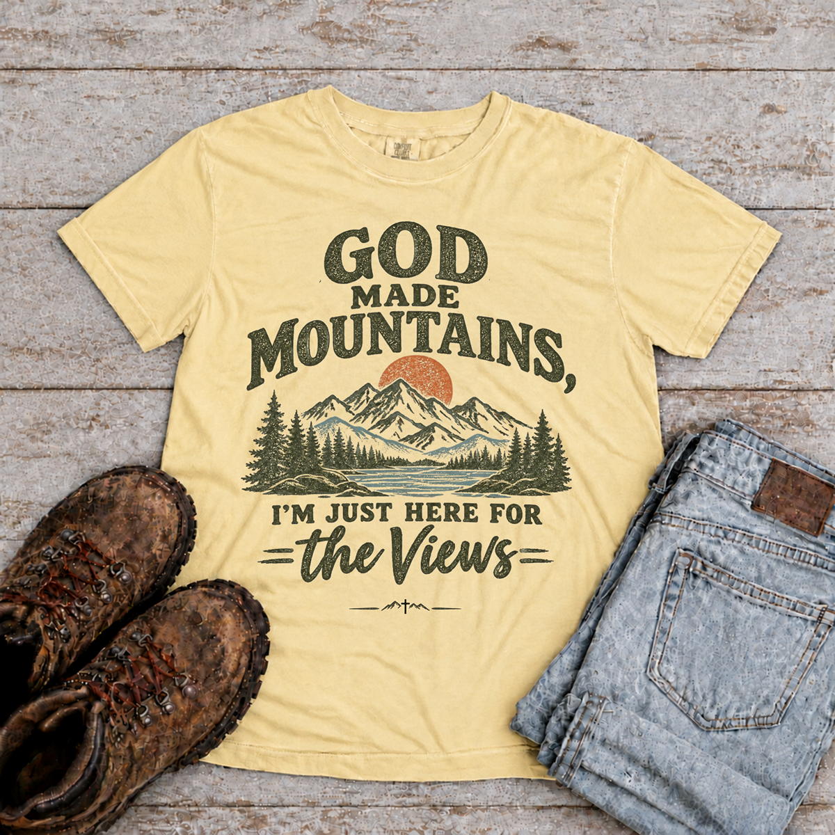 "Here for the Views" T-Shirt