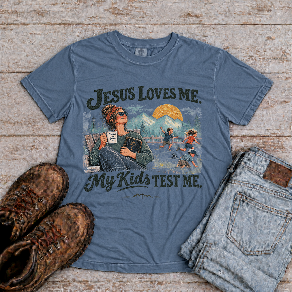 "My Kids Test Me" T-Shirt