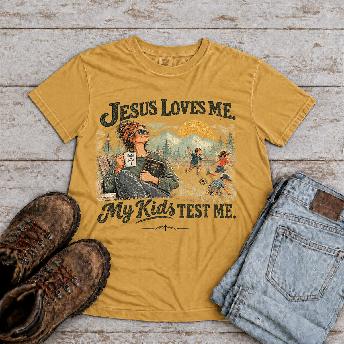 "My Kids Test Me" T-Shirt