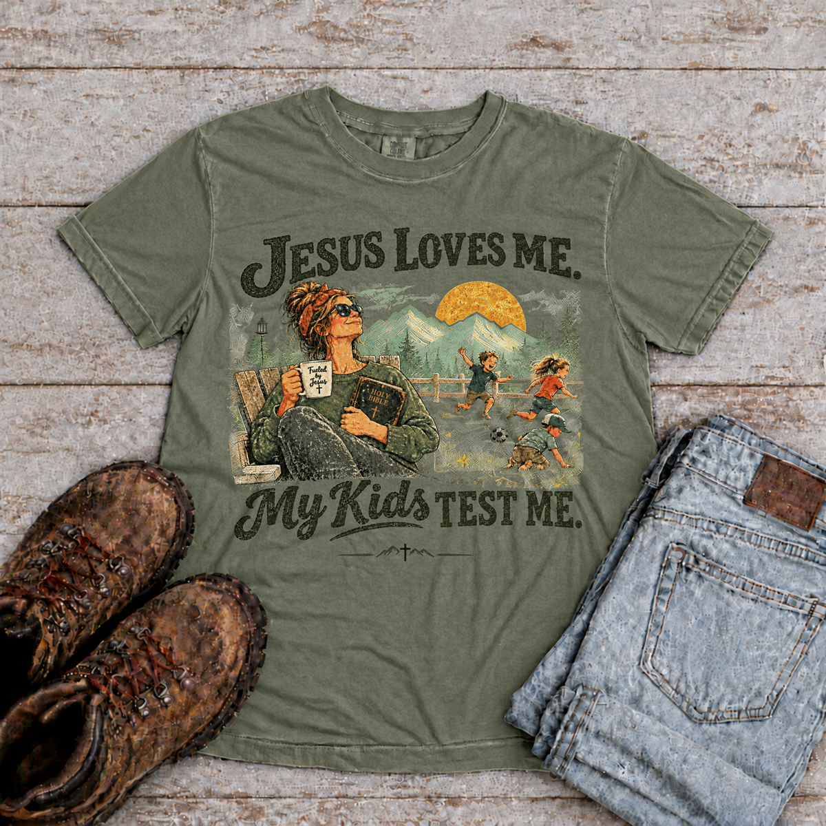 "My Kids Test Me" T-Shirt