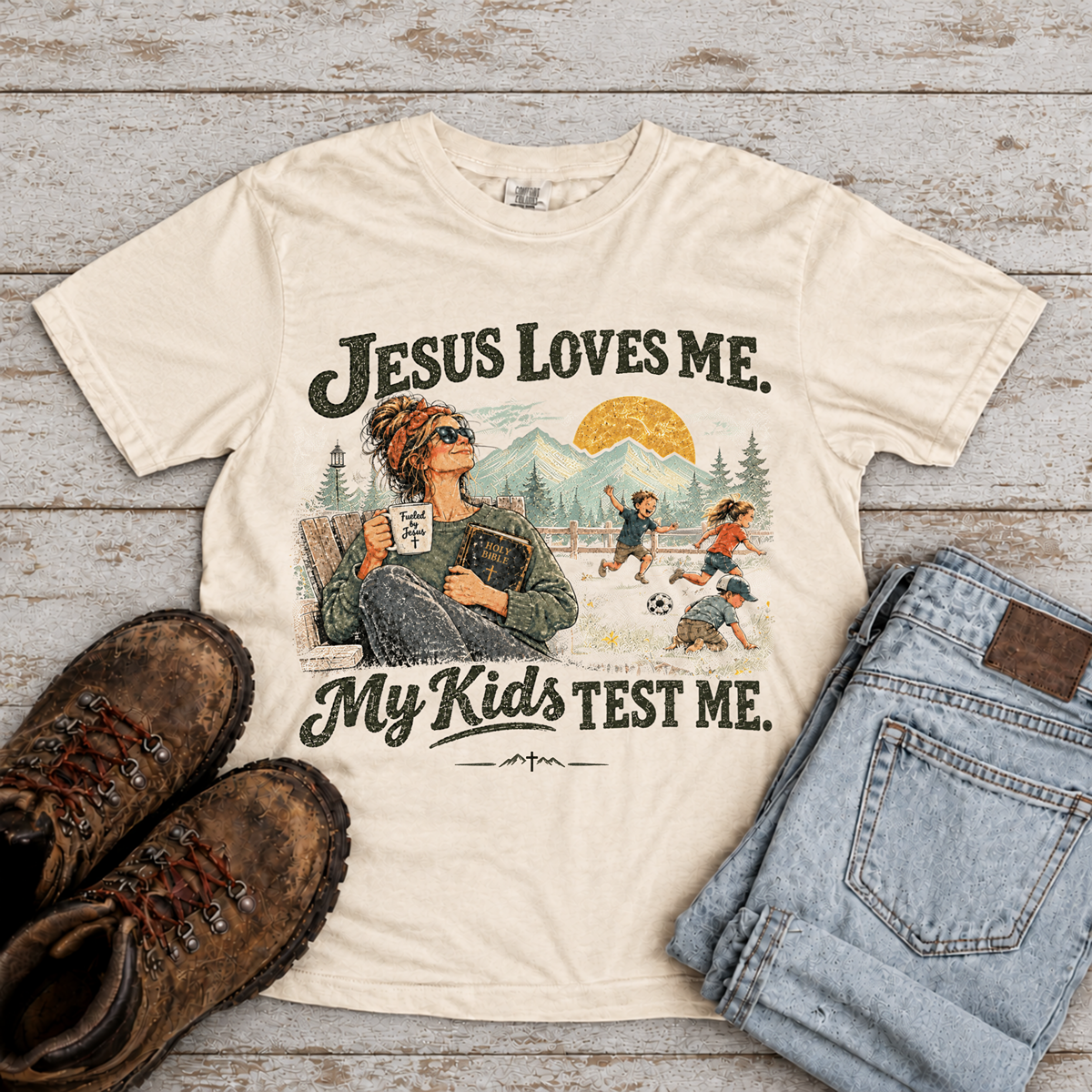 "My Kids Test Me" T-Shirt