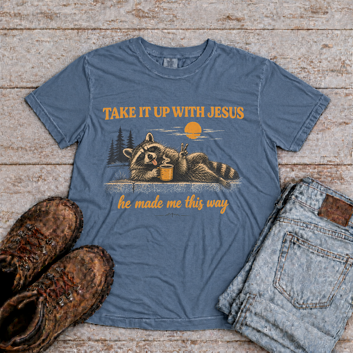 "He made me this way" T-Shirt
