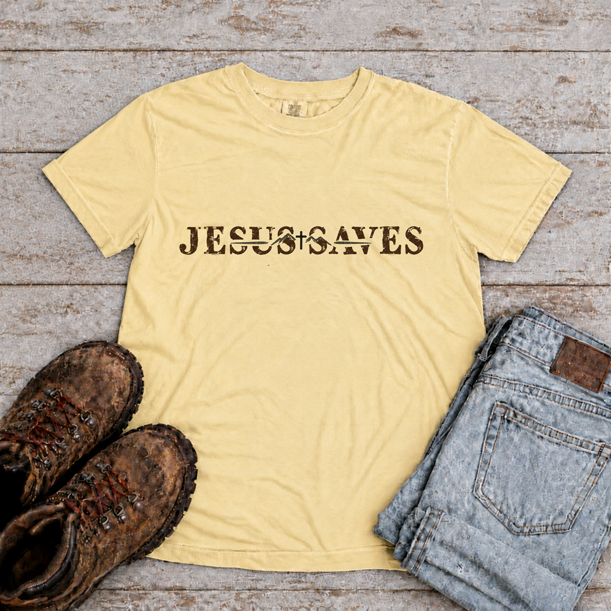 "Jesus saves" T-Shirt